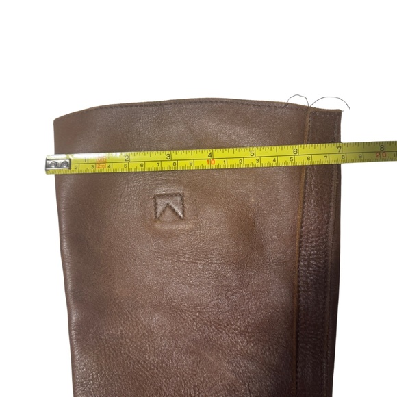 Roots Leather Knee-High Boots | Made in Canada | Brown | Size 7 - Picture 13 of 16